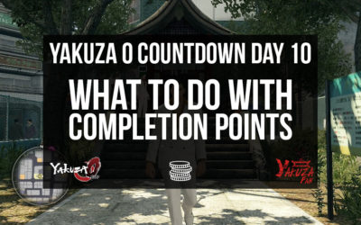 Completion Points – Day 10 [Yakuza 0 Countdown]