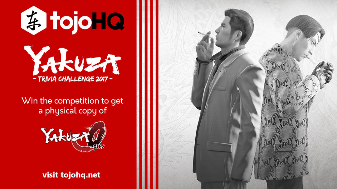 Free copy of Yakuza 0 up for grabs via our friends at TojoHQ!