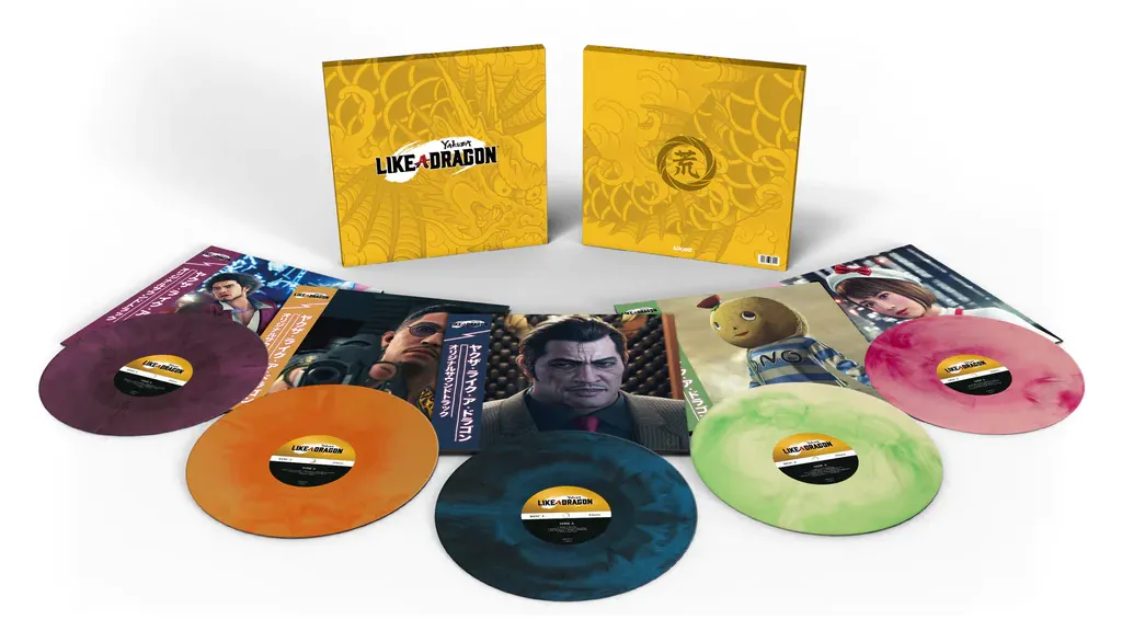 Yakuza: Like A Dragon 5 LP Boxset Now Up For Preorder