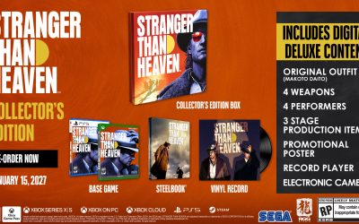 STRANGER THAN HEAVEN Preorders now open. Collectors edition details